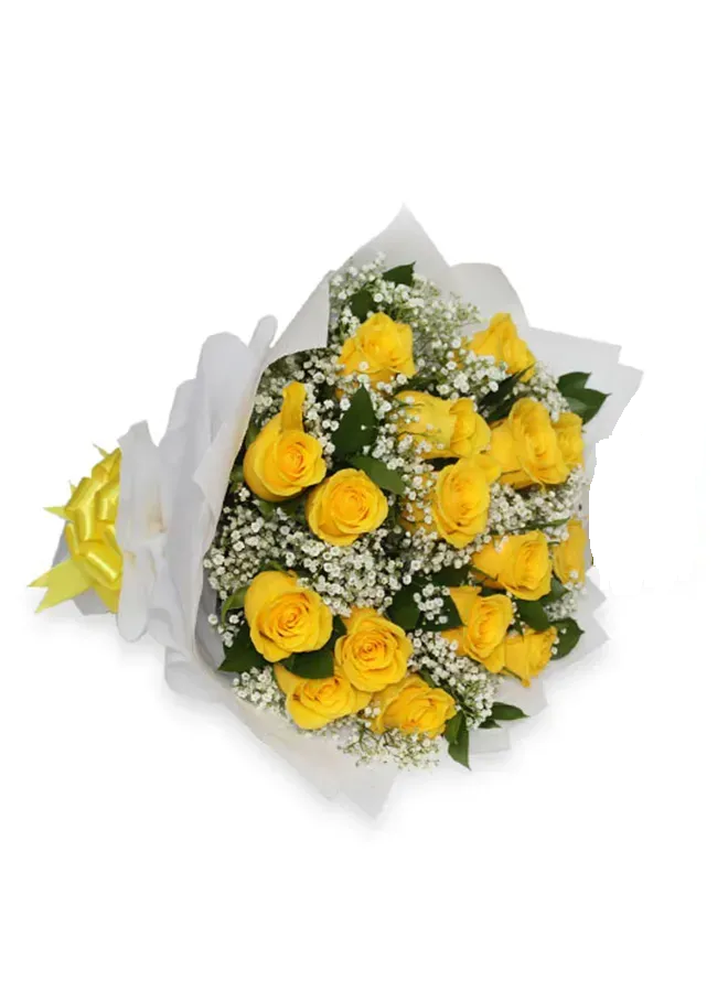 Bright Yellow flower bouquet